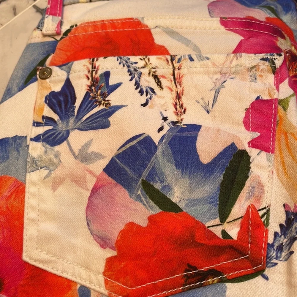Seven for all man Kind Floral pants - Picture 8 of 10
